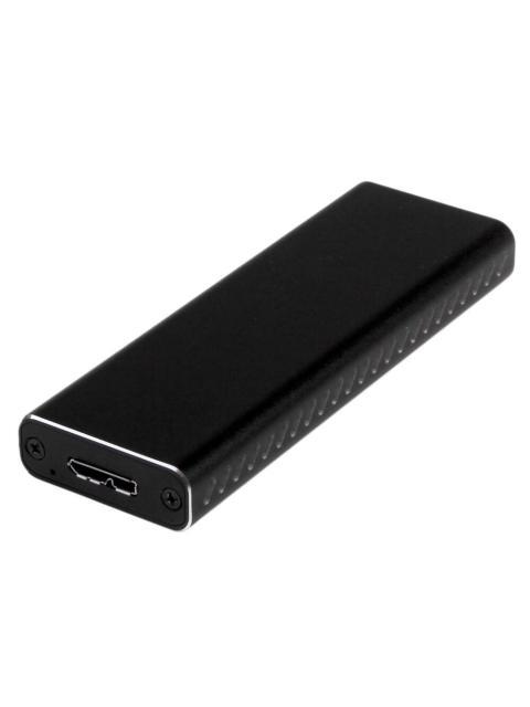 STARTECH  ADAPTADOR SSD M.2 (SATA-B-KEY-NGFF) A USB MICRO-B CON GABINETE PROTECTOR