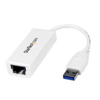 STARTECH  ADAPTADOR TARJETA DE RED EXTERNA NIC USB 3.0 A - RJ-45 BLANCO