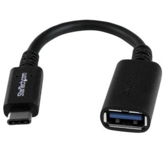 STARTECH  ADAPTADOR USB 3.1 C - USB 3.1 A 15CM NEGRO