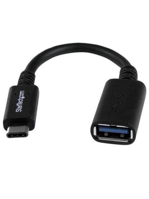 STARTECH  ADAPTADOR USB 3.1 C - USB 3.1 A 15CM NEGRO