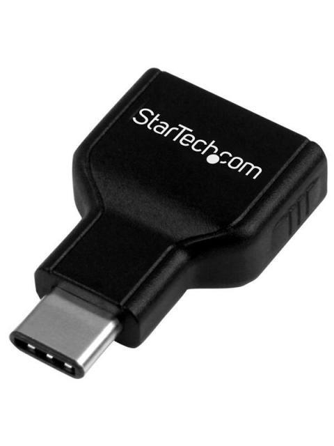 STARTECH  ADAPTADOR USB C 3.0 MACHO - USB A 3.0 HEMBRA NEGRO