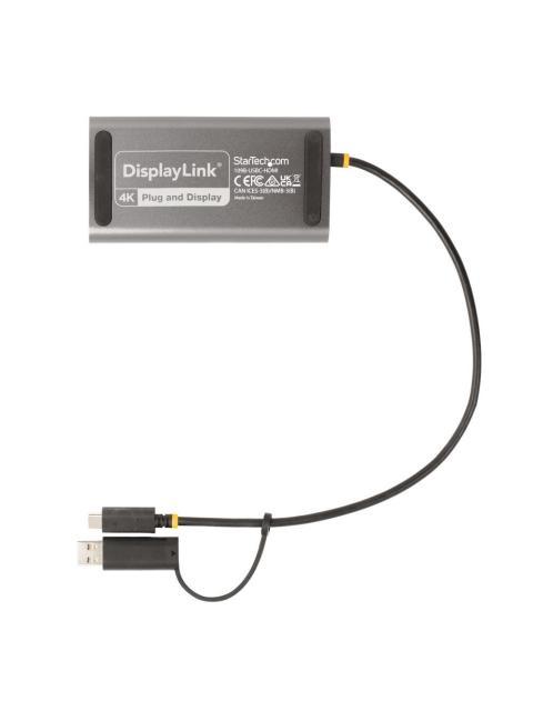 STARTECH  ADAPTADOR USB-C 3 MACHO - 2X HDMI HEMBRA GRIS - Image 5