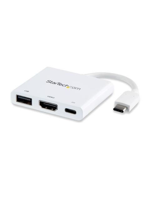 STARTECH  ADAPTADOR USB-C MACHO - HDMI 4K HEMBRA BLANCO