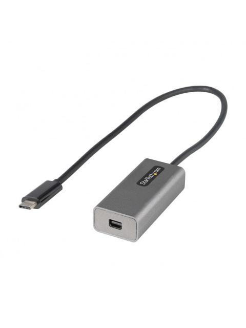 STARTECH  ADAPTADOR USB C MACHO - MINI DISPLAYPORT HEMBRA 30CM NEGRO