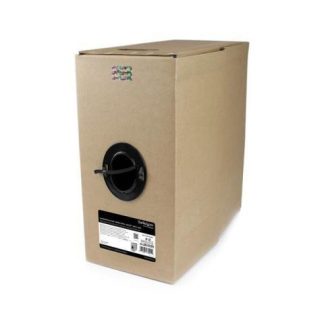 STARTECH BOBINA DE CABLE CAT6 305M NEGRO