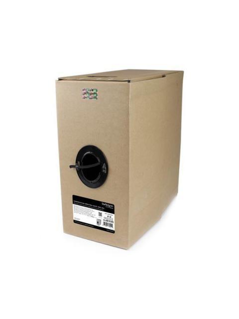 STARTECH BOBINA DE CABLE CAT6 305M NEGRO