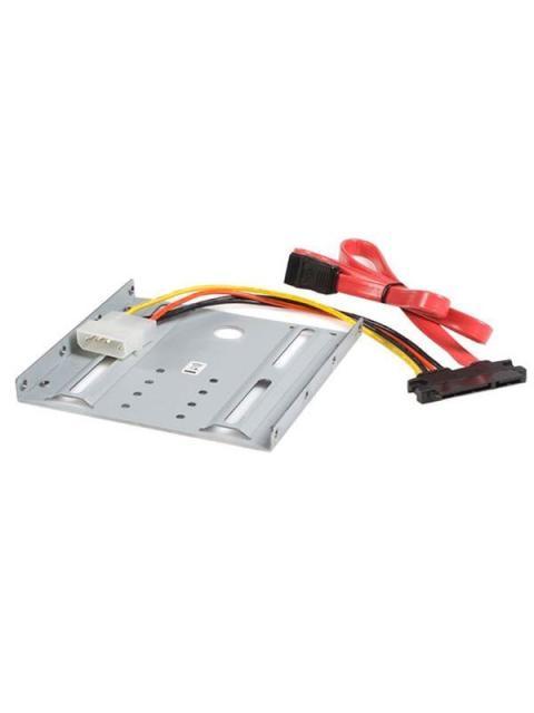 STARTECH  BRACKET25SAT JUEGO KIT ADAPTADOR DE MONTAJE PARA DISCO DURO SATA DE 2.5 EN BAHIA DE 3.5