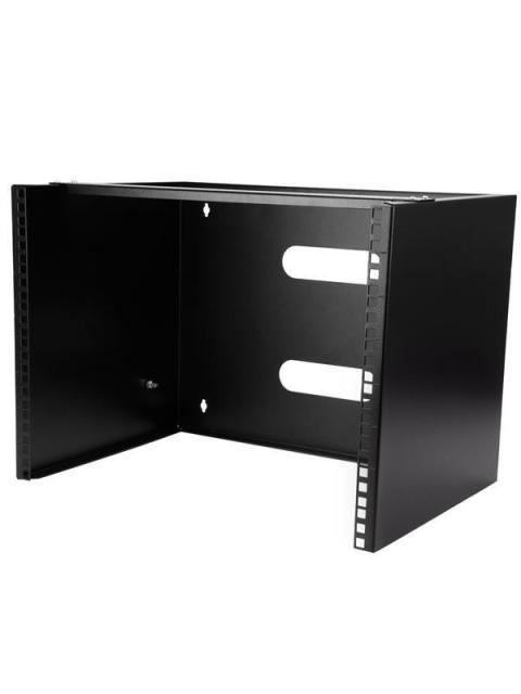 STARTECH  BRACKET DE PARED PARA RACK 8U HASTA 20KG NEGRO
