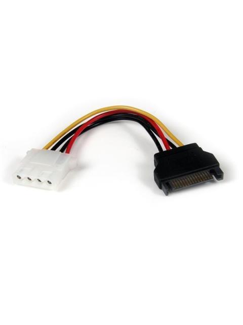 STARTECH  CABLE ADAPTADOR DE ALIMENTACION SATA A LP4 15CM