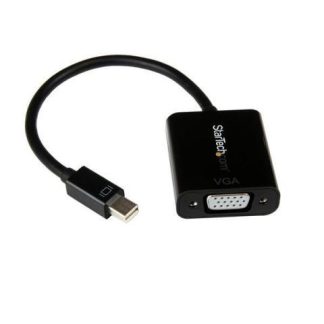 STARTECH  CABLE ADAPTADOR DE VIDEO MINI DISPLAYPORT - VGA 10CM NEGRO