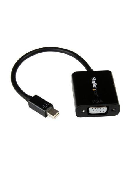 STARTECH  CABLE ADAPTADOR DE VIDEO MINI DISPLAYPORT - VGA 10CM NEGRO