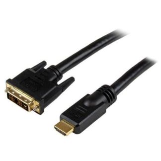 STARTECH  CABLE ADAPTADOR HDMI MACHO - DVI-D MACHO 15 METROS NEGRO