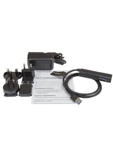 STARTECH  CABLE ADAPTADOR USB 3.1 - SATA PARA UNIDADES DE DISCO 2.5 Y 3.5 - Image 8
