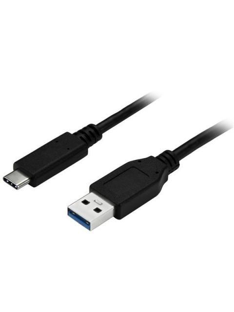 STARTECH  CABLE ADAPTADOR USB A MACHO - USB C MACHO 1 METRO NEGRO
