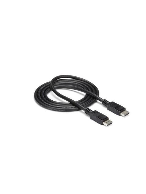 STARTECH  CABLE DISPLAYPORT CON CERTIFICACION VESA DISPLAYPORT 1.2 MACHO - DISPLAYPORT 1.2 MACHO 4K 60HZ 3 METROS NEGRO CON CIERRE DE SEGURIDAD - Image 3