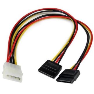 STARTECH  CABLE DE ALIMENTACION EN Y 12 2X SATA 30CM