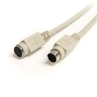 STARTECH  CABLE DE EXTENSION PS-2 MACHO - PS-2 HEMBRA 1.8 METROS BEIGE