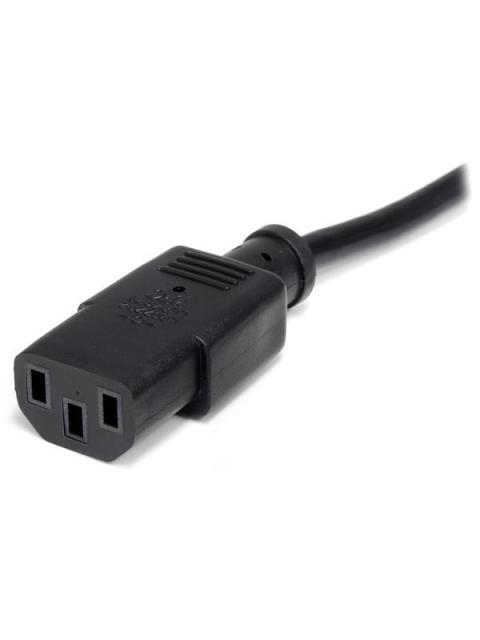 STARTECH  CABLE DE PODER NEMA 5-15P MACHO - C13 COUPLER MACHO 3.7 METROS NEGRO - Image 3
