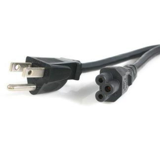 STARTECH  CABLE DE PODER PARA LAPTOP NEMA 5-15P - C5 COUPLER 1.8 METROS NEGRO