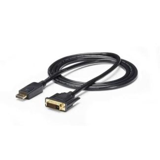 STARTECH  CABLE DISPLAYPORT 1.2 MACHO - DVI MACHO 1080P 60HZ 1.8 METROS NEGRO