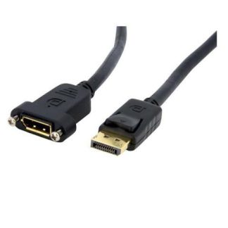 STARTECH  CABLE DISPLAYPORT HEMBRA- DISPLAYPORT MACHO 90CM NEGRO
