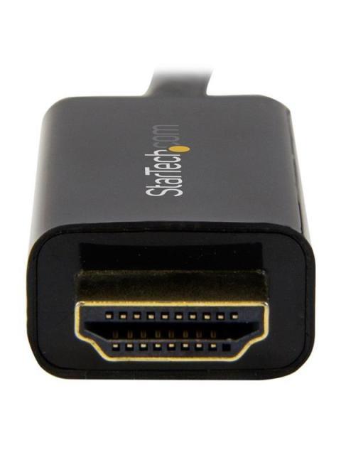 STARTECH  CABLE DISPLAYPORT 1.2 MACHO - HDMI MACHO 4K 30HZ 1 METRO NEGRO - Image 6