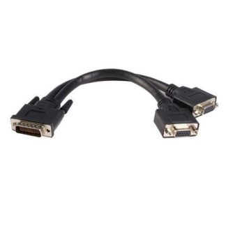 STARTECH  CABLE DMS 59 LFH MACHO - 2X VGA HEMBRA 20CM