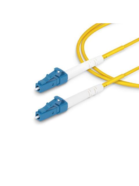 STARTECH  CABLE FIBRA OPTICA MONOMODO OS2 LC MACHO - LC MACHO NUCLEO 9?M CUBIERTA 125?M 1 METRO AMARILLO - Image 5