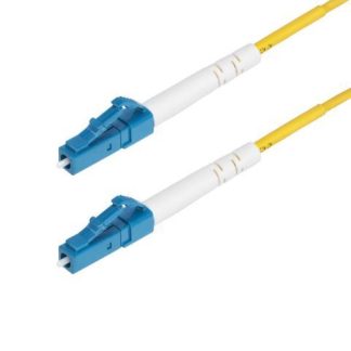 STARTECH  CABLE FIBRA OPTICA MONOMODO OS2 LC MACHO - LC MACHO NUCLEO 9?M CUBIERTA 125?M 2 METROS AMARILLO
