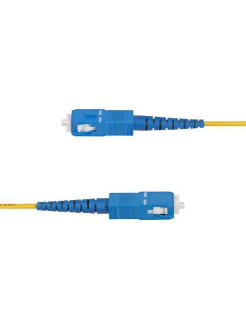 STARTECH  CABLE FIBRA OPTICA MONOMODO OS2 LC MACHO - SC MACHO NUCLEO 9?M CUBIERTA 125?M 10 METROS AMARILLO - Image 5
