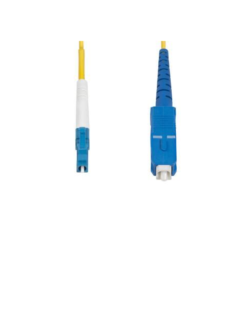STARTECH  CABLE FIBRA OPTICA MONOMODO OS2 LC MACHO - SC MACHO NUCLEO 9?M CUBIERTA 125?M 10 METROS AMARILLO - Image 6
