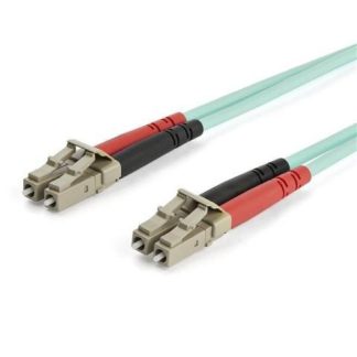 STARTECH  CABLE FIBRA OPTICA MULTIMODO OM3 LC MACHO - LC MACHO 7 METROS AQUA