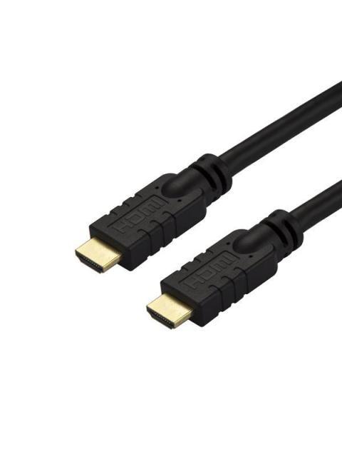STARTECH  CABLE HDMI 2.0 MACHO - HDMI 2.0 MACHO 4K 60HZ 15 METROS NEGRO