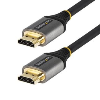STARTECH  CABLE HDMI 2.1 ULTRA ALTA VELOCIDAD HDMI-A MACHO - HDMI-A MACHO 8K 120HZ 4 METROS GRIS-NEGRO