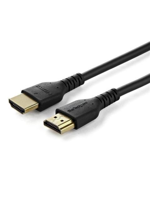 STARTECH  CABLE HDMI CERTIFICADO PREMIUM CON ETHERNET HDMI 2.0 MACHO - HDMI 2.0 MACHO 4K 60HZ 2 METROS NEGRO