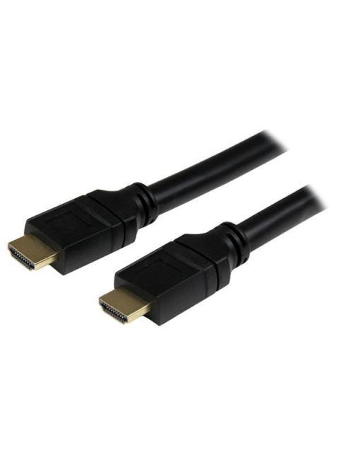STARTECH  CABLE HDMI DE ALTA VELOCIDAD CERTIFICADO CMP HDMI MACHO - HDMI MACHO 4K 30HZ 15.2M METROS NEGRO