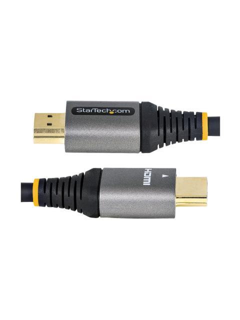 STARTECH  CABLE HDMI DE ALTA VELOCIDAD CON CERTIFICACION PREMIUM HDMI 2.0 MACHO - HDMI 2.0 MACHO 4K 60HZ 3 METROS GRIS-NEGRO - Image 3