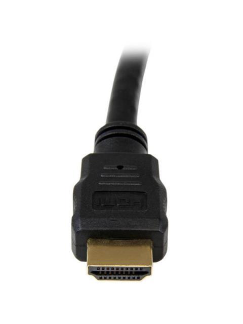 STARTECH  CABLE HDMI DE ALTA VELOCIDAD CON ETHERNET HDMI 1.4 MACHO - HDMI 1.4 MACHO 4K 30HZ 30CM NEGRO - Image 4