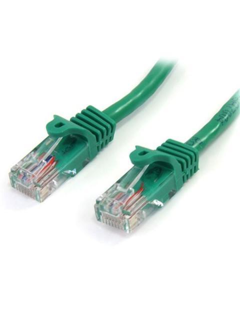 STARTECH CABLE PATCH CAT5E UTP SIN ENGANCHES RJ-45 MACHO - RJ-45 MACHO 2 METROS VERDE