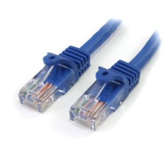 STARTECH  CABLE PATCH CAT5E UTP SIN ENGANCHES RJ-45 MACHO - RJ-45 MACHO 5 METROS AZUL