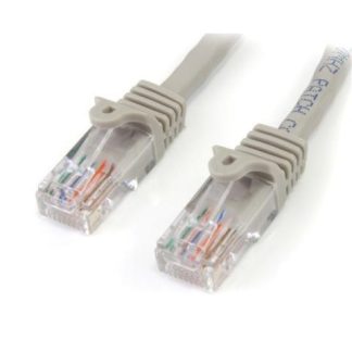 STARTECH  CABLE PATCH CAT5E UTP SIN ENGANCHES RJ-45 MACHO - RJ-45 MACHO 7.6 METROS GRIS