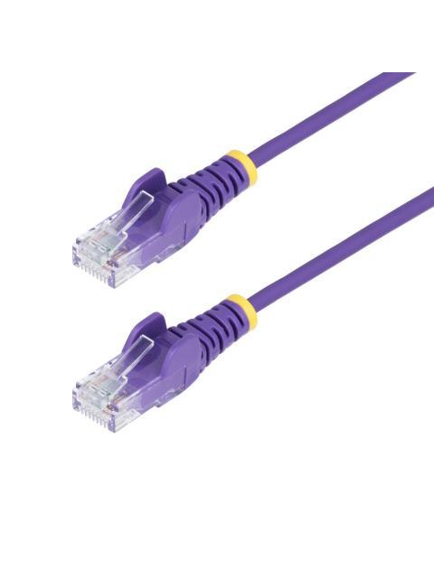 STARTECH  CABLE PATCH CAT6 UTP BLINDADO RJ-45 MACHO - RJ-45 MACHO 10 METROS MORADO