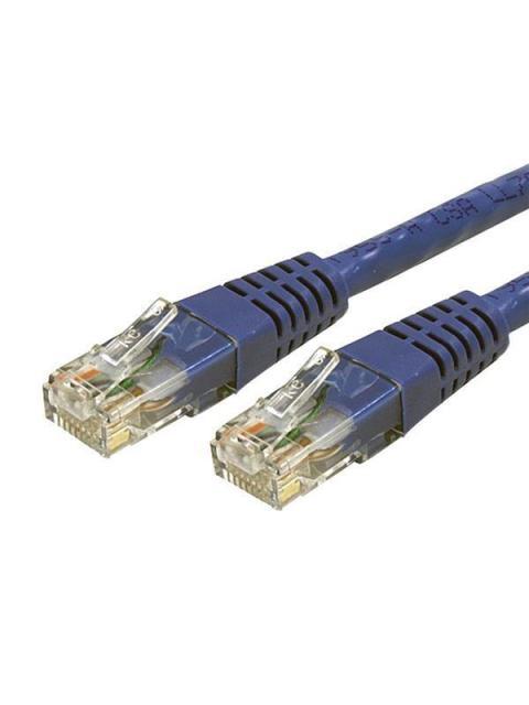 STARTECH  CABLE PATCH CAT6 UTP MOLDEADO RJ-45 MACHO - RJ-45 MACHO 90CM AZUL