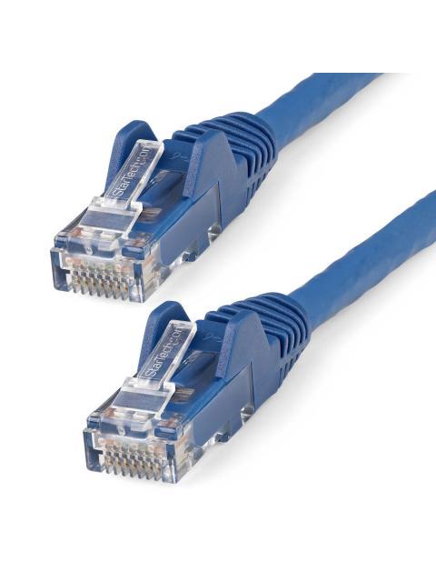 STARTECH  CABLE PATCH CAT6 UTP SIN ENGANCHES RJ-45 MACHO - RJ-45 MACHO 15 METROS AZUL