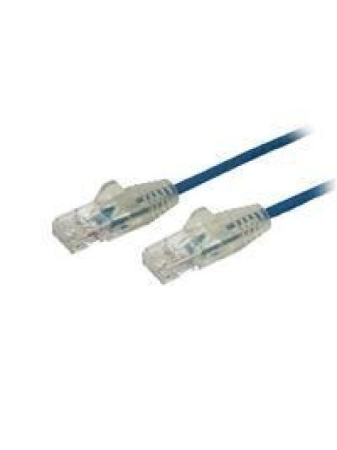 STARTECH  CABLE PATCH CAT6 UTP SIN ENGANCHES RJ-45 MACHO - RJ-45 MACHO 30CM AZUL