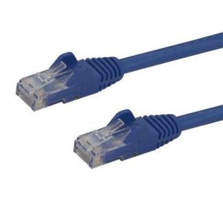 STARTECH  CABLE PATCH CAT6 UTP SIN ENGANCHES RJ-45 MACHO - RJ-45 MACHO 50CM AZUL