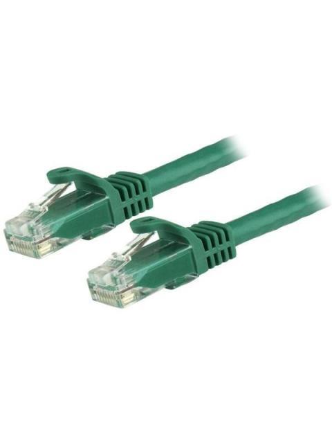 STARTECH  CABLE PATCH CAT6 UTP SIN ENGANCHES RJ-45 MACHO - RJ-45 MACHO 50CM VERDE