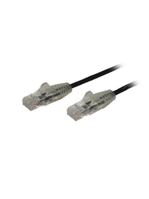 STARTECH  CABLE PATCH CAT6 UTP SIN ENGANCHES RJ-45 MACHO - RJ-45 MACHO 90CM NEGRO