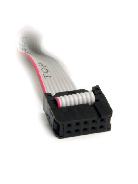 STARTECH  CABLE SERIAL HEMBRA - 10PIN DE TARJETA MADRE 41CM GRIS - Image 4