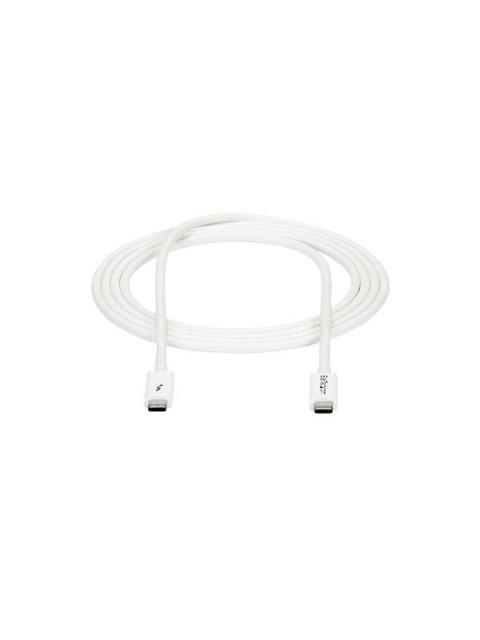 STARTECH  CABLE THUNDERBOLT 3 USB-C MACHO - USB-C MACHO 2 METROS BLANCO PARA MACBOOK PRO - Image 7